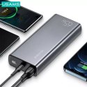 USAMS Powerbank PB59 30000mAh 65W 2xQC3.0 PD Fast Charge černý/černý kabel CMXLOGTC01 (US-CD165) USB-C-USB-C