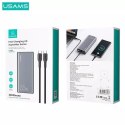 USAMS Powerbank PB59 30000mAh 65W 2xQC3.0 PD Fast Charge černý/černý kabel CMXLOGTC01 (US-CD165) USB-C-USB-C