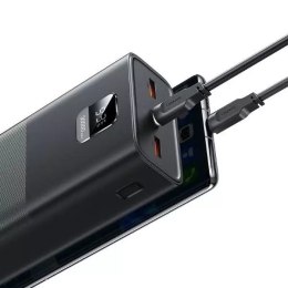 USAMS Powerbank PB68 30000mAh 65W QC3.0 PD Fast Charge kabel USB-C/USB-C 100W černý/černý ATXLOGTC01 (US-CD185)