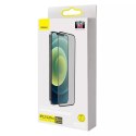 Baseus 2x tvrzené sklo 0,3 mm Anti Spy celoobrazovkový rám iPhone 12 Pro / iPhone 12 (SGAPIPH61P-KS01) (vhodné pro pouzdro)