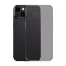 Kryt Baseus Frosted Glass Case pro iPhone 13 s pevným pouzdrem s gelovým rámem černý (ARWS000301)