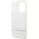 Pouzdro na telefon BMW BMHCP14L22HMCH pro Apple iPhone 14 Pro 6,1" bílá/bílá Transparent Center