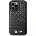 Pouzdro na telefon BMW BMHCP14L22PMGK pro Apple iPhone 14 Pro 6,1" černo/černý Bi vzor