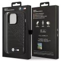 Pouzdro na telefon BMW BMHCP14L22PMGK pro Apple iPhone 14 Pro 6,1" černo/černý Bi vzor