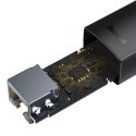 Baseus Lite Series USB na RJ45 síťový adaptér, 100 Mbps (černá)