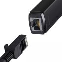 Baseus Lite Series USB na RJ45 síťový adaptér, 100 Mbps (černá)