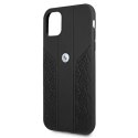 Etui BMW BMHCN61RSPPK do Apple iPhone 11/ Xr pevné pouzdro Leather Curve Perforate