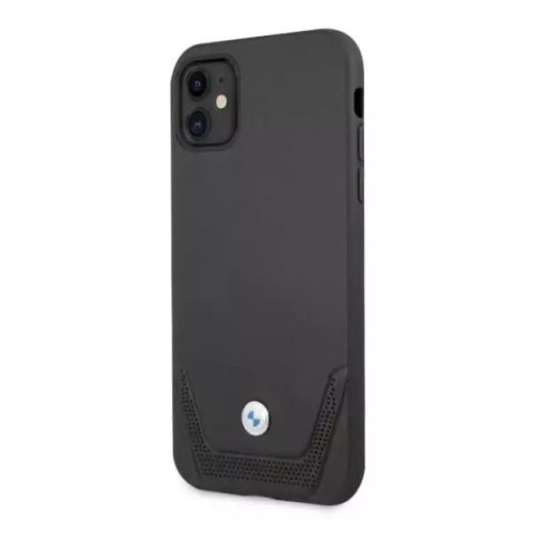 Etui BMW BMHCN61RSWPK do Apple iPhone 11/ XR pevné pouzdro kožené perforované