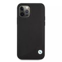 Etui BMW BMHCP12MRCDPK do Apple iPhone 12/12 Pro 6,1" pevné pouzdro Leather Deboss