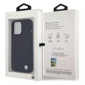 Etui BMW BMHCP13LSILNA do Apple iPhone 13/13 Pro 6,1" pevný obal silikonový podpis