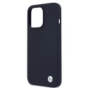 Etui BMW BMHCP13LSILNA do Apple iPhone 13/13 Pro 6,1" pevný obal silikonový podpis