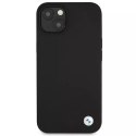 Etui BMW BMHCP13MSILBK do Apple iPhone 13 6,1" pevný obal silikonový podpis