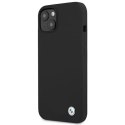 Etui BMW BMHCP13MSILBK do Apple iPhone 13 6,1" pevný obal silikonový podpis