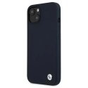 Etui BMW BMHCP13MSILNA pro iPhone 13 6,1" pevný kryt silikonový podpis