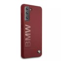 Etui BMW BMHCS21MSLBLRE Pevné pouzdro Samsung Galaxy S21 Plus G996 silikonové podpisové logo