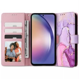 Etui portfel Wallet do Samsung Galaxy A54 5G Marble