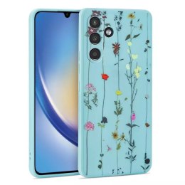 Etui Mood pro Samsung Galaxy A34 5G Garden Blue