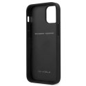 Etui na telefon Ferrari iPhone 12 mini 5,4" černý/červený pevný obal Off Track Perforated