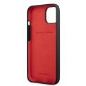 Pouzdro Ferrari iPhone 13 6,1" černo/černé pevné silikonové pouzdro