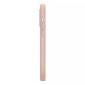 Pouzdro UNIQ Lino pro Apple iPhone 14 Pro 6,1" růžová/růžová tvářenka