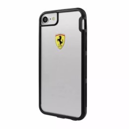 Pouzdro na telefon Ferrari Hardcase iPhone 7/8 /SE 2020 / SE 2022 transparentní Racing Shockproof