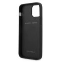 Pouzdro na telefon Ferrari iPhone 12 Pro Max 6,7" černo/černé pevné pouzdro On Track Carbon Stripe