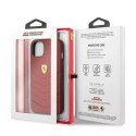 Pouzdro na telefon Ferrari iPhone 13 mini 5,4" červené/červené pevné pouzdro Off Track Quilted