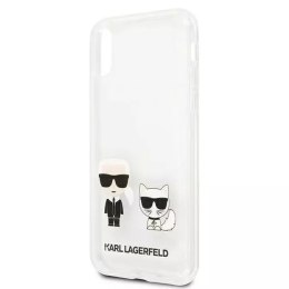Etui Karl Lagerfeld KLHCI65CKTR do pevného pouzdra pro iPhone Xs Max Karl