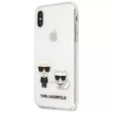 Etui Karl Lagerfeld KLHCI65CKTR do pevného pouzdra pro iPhone Xs Max Karl