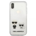 Etui Karl Lagerfeld KLHCI65CKTR do pevného pouzdra pro iPhone Xs Max Karl