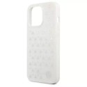 Etui Mercedes MEHCP13XESPWH do Apple iPhone 13 Pro Max 6,7" pevný obal Silver Stars Pattern