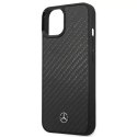 Etui Mercedes MEHCP13SRCABK na iPhone 13 mini 5,4" karbonový pevný obal Dynamic Line