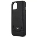 Etui Mercedes MEHCP14MARMBK do Apple iPhone 14 Plus 6,7" pevný obal Leather Urban