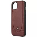 Etui Mercedes MEHCP14MARMRE do Apple iPhone 14 Plus 6,7" pevný kufr Leather Urban Bengale