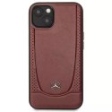 Etui Mercedes MEHCP14MARMRE do Apple iPhone 14 Plus 6,7" pevný kufr Leather Urban Bengale