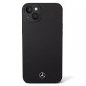 Etui Mercedes MEHMP14MSILBK pro iPhone 14 Plus 6,7" pevný obal Silicone Line Magsafe