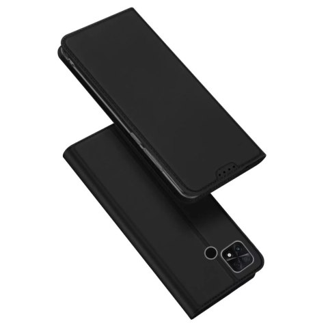 Dux Ducis Skin Pro pouzdro Xiaomi Poco C40 flip cover card stojánek na peněženku černý