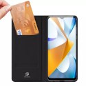 Dux Ducis Skin Pro pouzdro Xiaomi Poco C40 flip cover card stojánek na peněženku černý