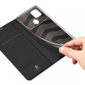 Dux Ducis Skin Pro pouzdro Xiaomi Poco C40 flip cover card stojánek na peněženku černý