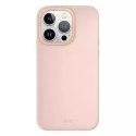 Etui pour téléphone UNIQ Lino Hue pour Apple iPhone 14 Pro 6,1" Magclick Charging rose/blush pink