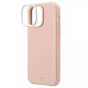 Etui pour téléphone UNIQ Lino Hue pour Apple iPhone 14 Pro 6,1" Magclick Charging rose/blush pink