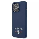 US Polo Silicone Collection Coque iPhone 13 Pro / 13 6.1" marine/marine