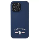 US Polo Silicone Collection Coque iPhone 13 Pro / 13 6.1" marine/marine