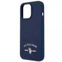 US Polo Silicone Collection Coque iPhone 13 Pro / 13 6.1" marine/marine