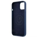 US Polo Silicone Collection Coque pour iPhone 13 6.1" bleu marine/bleu marine