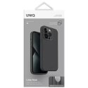 Coque UNIQ Lino Hue pour Apple iPhone 14 6.1" Magclick Charging gris/gris anthracite