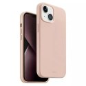 Coque UNIQ Lino Hue pour Apple iPhone 14 6.1" Magclick Charging rose/blush rose