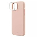 Coque UNIQ Lino Hue pour Apple iPhone 14 6.1" Magclick Charging rose/blush rose