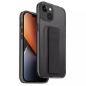 Coque de téléphone UNIQ Heldro Mount pour Apple iPhone 14 6.1" noir/fumée de vapeur