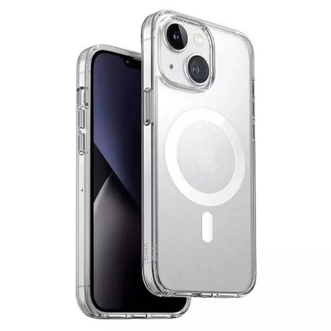 Coque de téléphone UNIQ LifePro Xtreme pour Apple iPhone 14 6.1" Magclick Charging transparent/givré clair